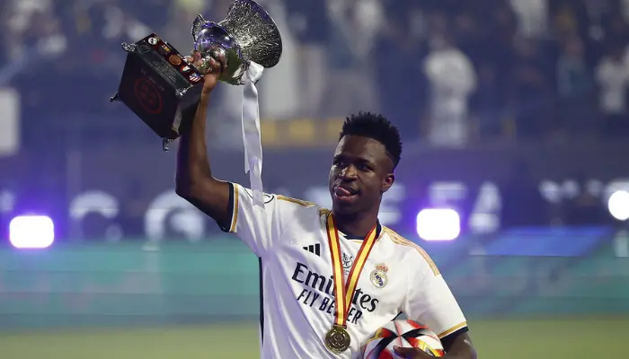 Vinicius Jr. vô địch Siêu cúp Tây Ban Nha