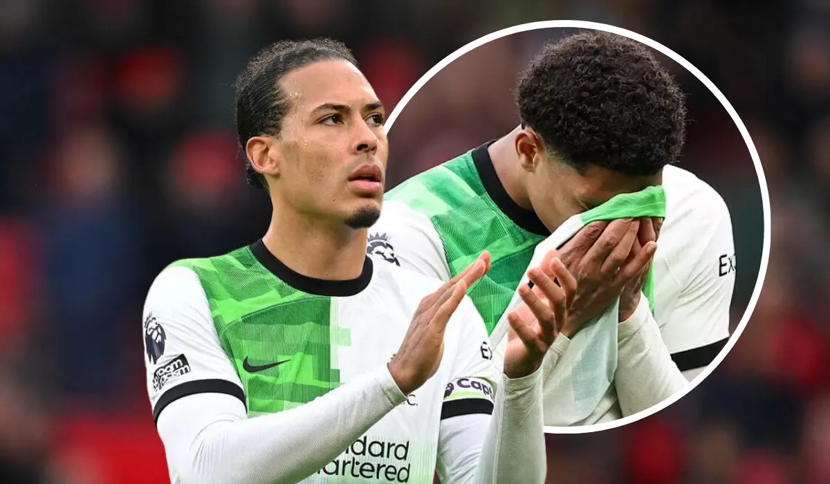 Van Dijk 'nhắc nhở' Quansah sau sai lầm tai hại trước Man United