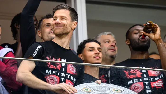 Xabi Alonso đang có mùa giải quá thành công với Bayer Leverkusen.