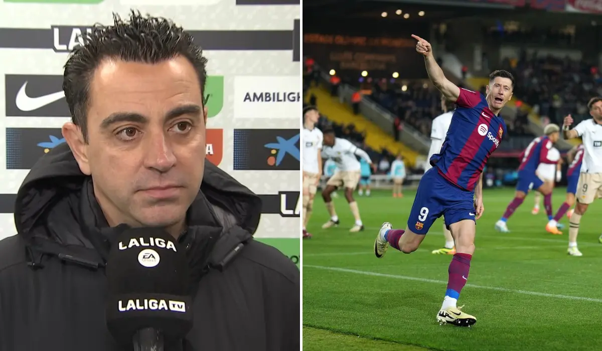 Xavi 'nghẹn ngào' chia sẻ lý do ở lại sau khi Barca đánh bại Valencia