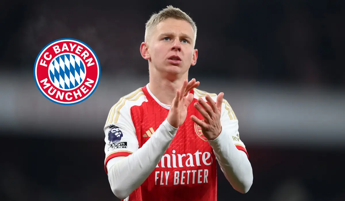 Zinchenko nằm trong tầm ngắm Bayern Munich